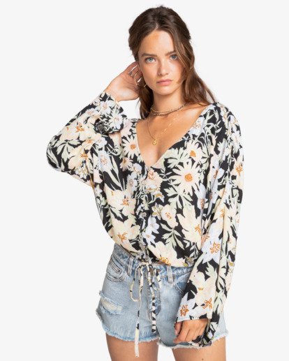 Honeymoon - Oversized Buttoned Coverup for Women  W3TP01BIP1