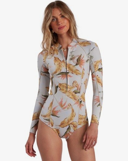 Surf Capsule Salty Dayz - Long Sleeve Springsuit for Women  W42G53BIP1