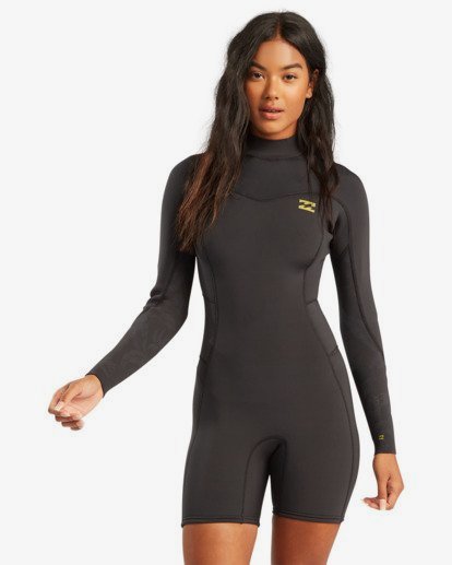 2/2mm Synergy - Long Sleeve Back Zip Springsuit for Women  W42G58BIP1