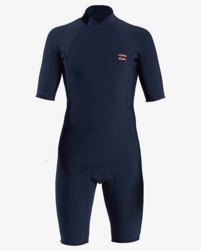 2/2mm Absolute - Short Sleeve Back Zip Springsuit for Men  W42M72BIP1