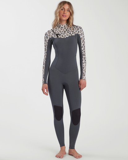 5/4mm Surf Capsule Salty Dayz - Chest Zip Wetsuit for Women  W45G50BIP1