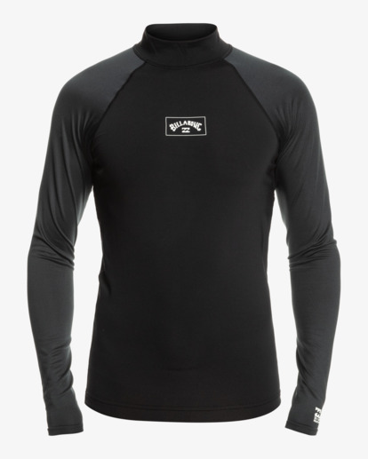 Contrast - Long Sleeve UPF 50 Rash Vest for Men  W4MY10BIP1