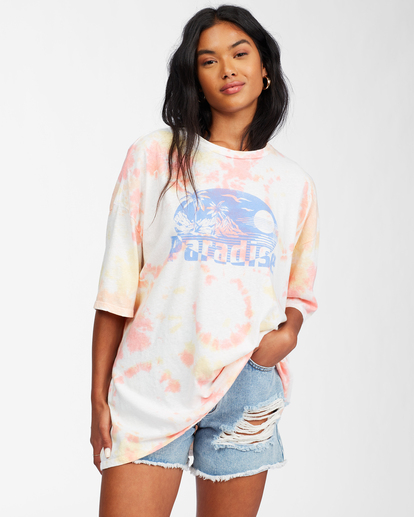 Sun And Sea - Recycled T-Shirt for Women  X3KT26BIS1