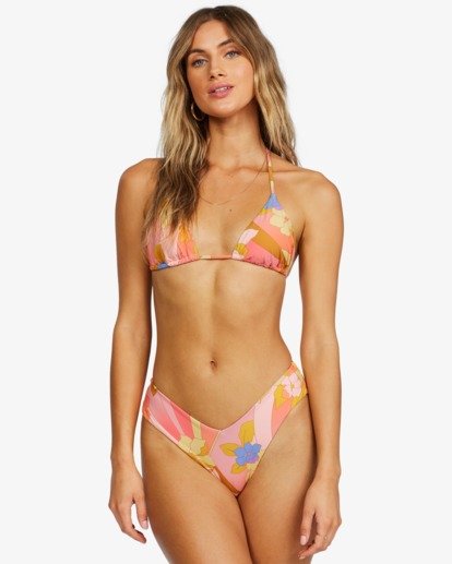 Groovy Garden - Tri Bikini Top for Women  X3ST09BIS1