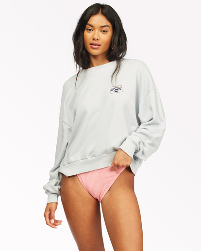 Let's Chill - Cropped Sweatshirt for Women  Z3CR20BIF1