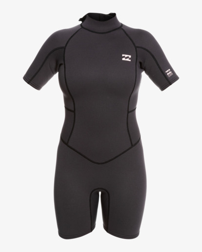 2/2mm Launch - Back Zip Short Sleeve Spring Suit for Women  Z42G91BIP2