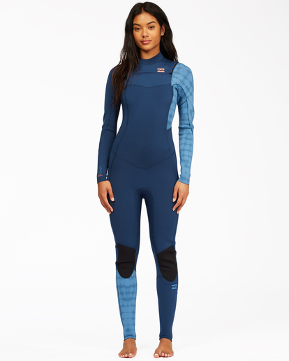 5/4mm Synergy 2021 - Chest Zip Wetsuit for Women  Z45G14BIF1