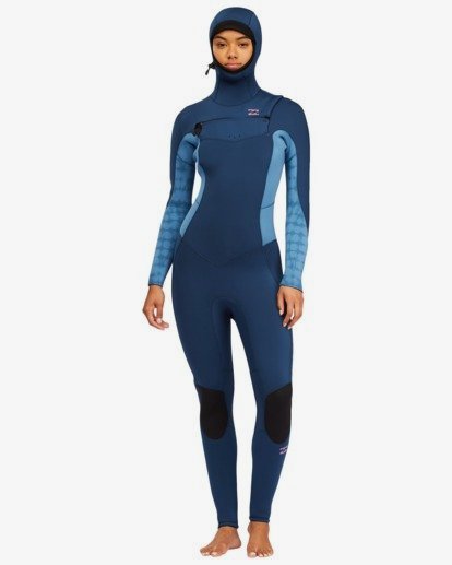 5/4mm Synergy - Hooded Chest Zip Wetsuit for Women  Z45G15BIF1