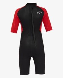 4 2/2mm Intruder - Back Zip Wetsuit for Boys 8 - 14 Red 042B19BIP0 Billabong