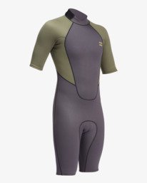 2 Intruder 2/2mm - Springsuit back zip pour Homme Noir 042M19BIP0 Billabong