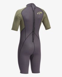 5 Intruder 2/2mm - Springsuit back zip pour Homme Noir 042M19BIP0 Billabong