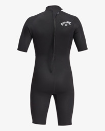 1 Intruder 2/2mm - Back Zip Springsuit for Men Black 042M19BIP0 Billabong