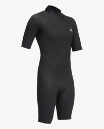 2 Intruder 2/2mm - Back Zip Springsuit for Men Black 042M19BIP0 Billabong