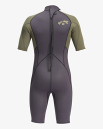 7 Intruder 2/2mm - Springsuit back zip pour Homme Noir 042M19BIP0 Billabong