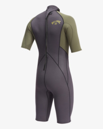 10 Intruder 2/2mm - Springsuit back zip pour Homme Noir 042M19BIP0 Billabong