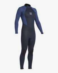 0 3/2mm Intruder - Fato de surf com fecho nas costas para Rapazes 8 - 14 Azul 043B19BIP0 Billabong