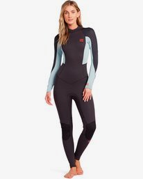 0 Launch 3/2mm Bz GBS - Traje de Surf con Cremallera en la Espalda para Mujer  043G18BIP0 Billabong