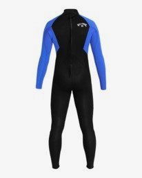 1 Intruder 4/3mm Intrdr Bz GBS - Traje de Surf con Cremallera en la Espalda para Hombre Azul 044M18BIP0 Billabong