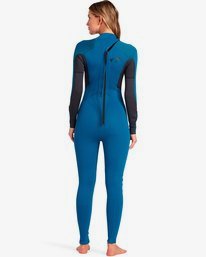 1 Launch 5/4mm Launch Bz GBS - Muta con zip posteriore da Donna Blue 045G18BIP0 Billabong