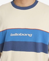 4 Simulator - Boxy T-Shirt for Men Beige 24A011601 Billabong