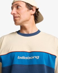 5 Simulator - Boxy T-Shirt for Men Beige 24A011601 Billabong