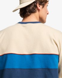 6 Simulator - Boxy T-Shirt for Men Beige 24A011601 Billabong