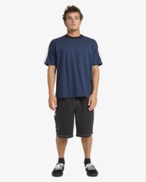 2 Spec 73 Iconic - T-shirt met korte mouwen voor Heren Blue 24A011670 Billabong