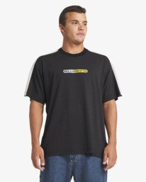 0 Spec Iconic - Camiseta de manga corta para hombre Negro 24A014500 Billabong