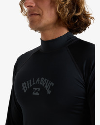 4 Arch - Surf-Longsleeve mit UPF 50 für Männer Schwarz 24A031507 Billabong