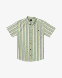 4 All Day - Short Sleeves Shirt for Men Green 24A041503 Billabong