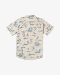 5 Sundays - Camisola de manga curta para homem Beige 24A041505 Billabong