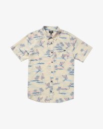 4 Sundays - Camisola de manga curta para homem Beige 24A041505 Billabong