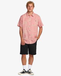 1 Sundays - Top met Korte mouw voor Heren Red 24A041505 Billabong