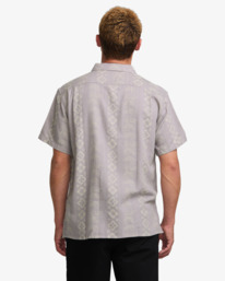 2 Sundays Jacquard - Short Sleeve Shirt for Men Multi 24A041507 Billabong