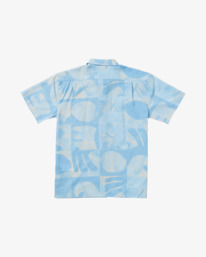 5 Elements - Short Sleeves Shirt for Men Blue 24A041514 Billabong