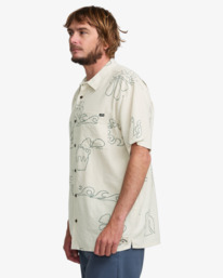 4 Together - Short Sleeves Shirt for Men Beige 24A041515 Billabong