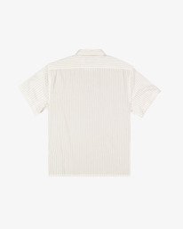 6 Bad Dog - Overhemd met Korte Mouwen voor Heren White 24A041601 Billabong