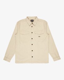7 Bad Dog - Long Sleeves Shirt for Men Beige 24A051504 Billabong