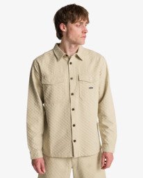 0 Bad Dog - Long Sleeves Shirt for Men Beige 24A051504 Billabong