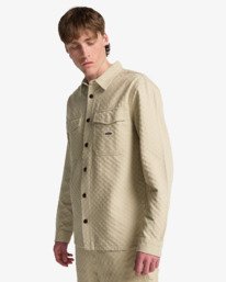 1 Bad Dog - Long Sleeves Shirt for Men Beige 24A051504 Billabong