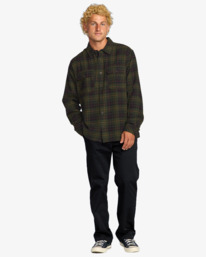 1 Offshore - Camicia in flanella da Uomo Black 24A053500 Billabong