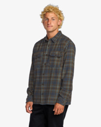 3 Offshore - Camicia in flanella da Uomo Blue 24A053500 Billabong