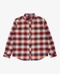 5 Coastline - Flannel Shirt for Men Purple 24A053506 Billabong