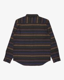 6 Coastline - Flannel Shirt for Men Black 24A053506 Billabong