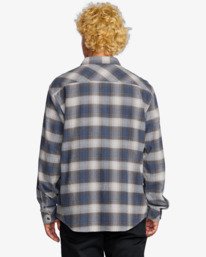 2 Coastline - Camicia in flanella da Uomo Blue 24A053506 Billabong