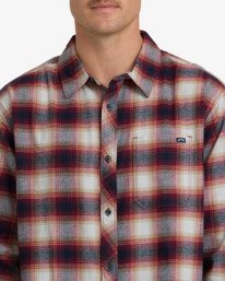1 Coastline - Flannel Shirt for Men Purple 24A053506 Billabong