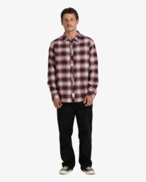 2 Coastline - Flannel Shirt for Men Purple 24A053506 Billabong