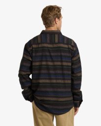 3 Coastline - Flannel Shirt for Men Black 24A053506 Billabong