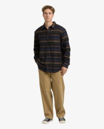 2 Coastline - Flannel Shirt for Men Black 24A053506 Billabong