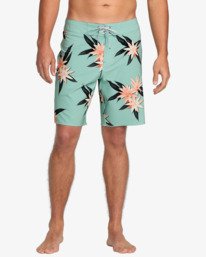 2 Sundays Pro 18.5" - Boardshort Performance da Uomo Green 24A081506 Billabong